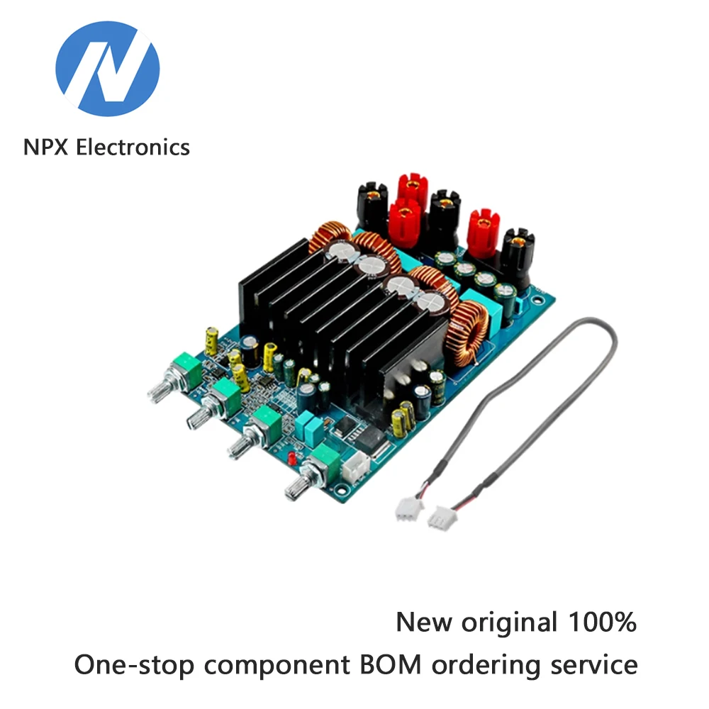 

TAS5630 Digital Power Amplifier Board - 2.1 Channel, 300W + 150W + 150W Differential Audio Amplification, DC 24-48V