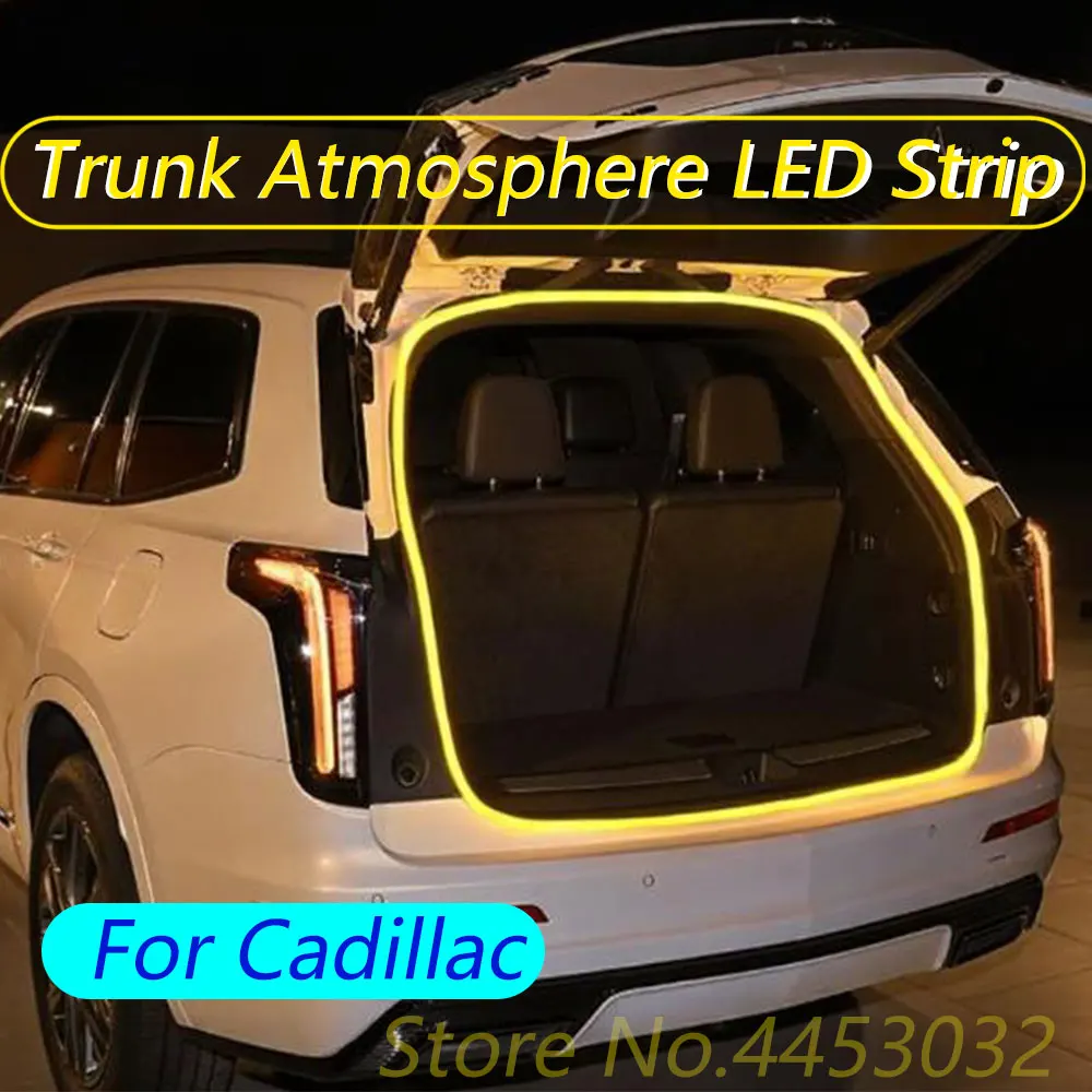 Led سيارة الجذع شرائط مصباح لكاديلاك CT5 XT5 XT4 CT6 ATS SRX XTS CTS ELDORADO SEVILLE DE مصباح لتهيئة الجو 12 فولت 4 متر