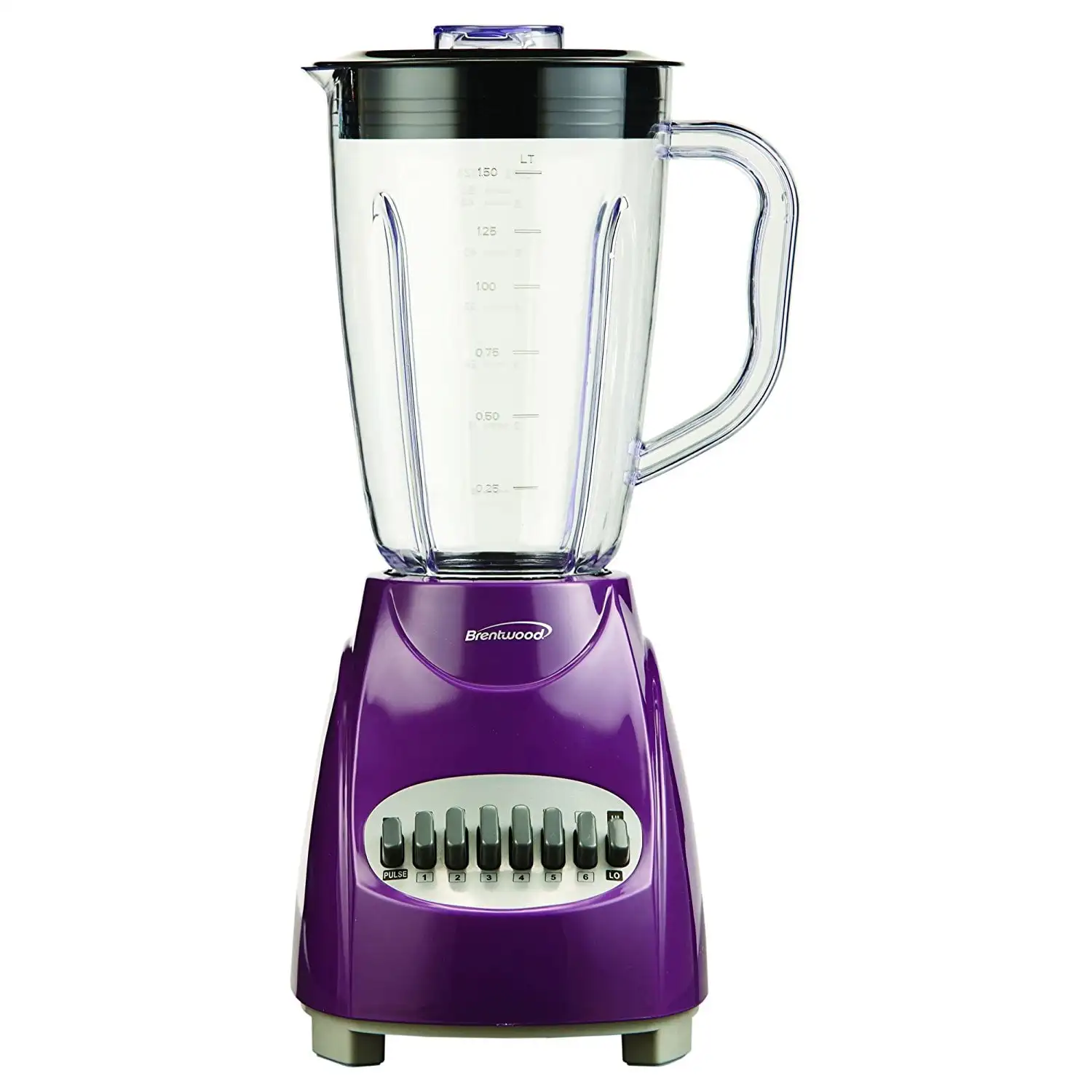 

50-Ounce 12-Speed + Pulse Blender (Purple) 350 Watts of Power Stainless Steel Blades Dishwasher-safe Removable Parts