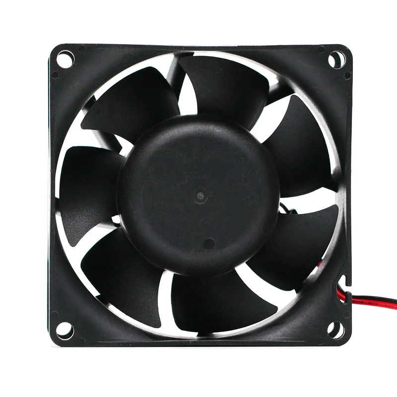Ventola di raffreddamento industriale per server inverter violento da 80 mm CC 24 V 80x80x38 mm