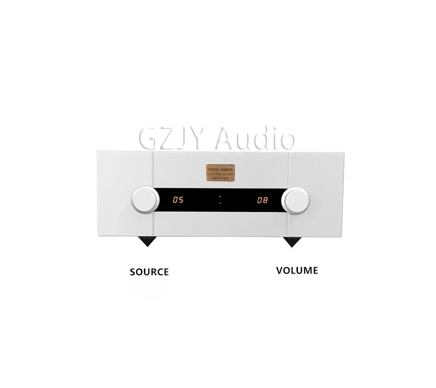 

Clone Excellent Goldmund Telos590 Power Amplifier Combined Fever Power Player 250W*2 With Remote Control ES9038Q2M 384K DSD512