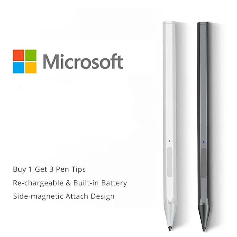 

Стилус для Microsoft Surface Pro X/9/8/7/6/5/4/3/Surface 3/Go 3/Go 2/Go/Book 3/2/Laptop 5/4/3/2/Studio с функцией Palm Rejection