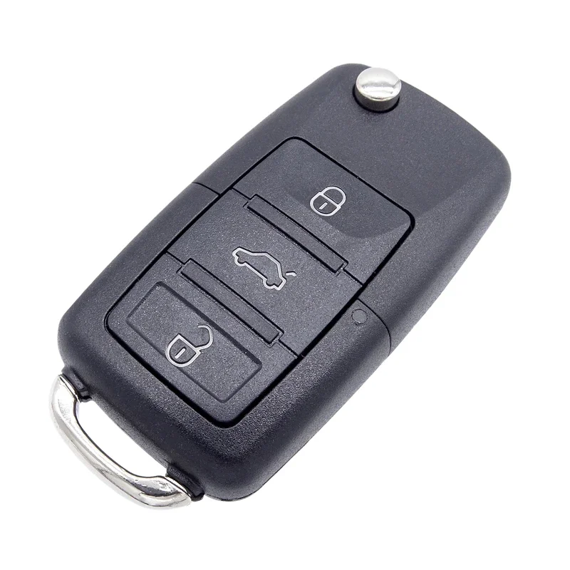 

3 Button Flip Folding Remote Key Shell For VW Volkswagen Golf Polo T5 Passat Skoda Beetle Car Key Head Shell