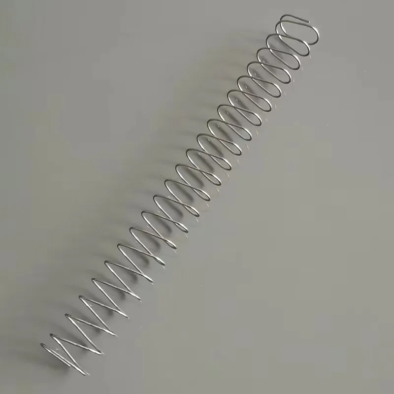 Resorte de compresión rectangular largo, alambre de resorte cuadrado rectangular, diámetro de 1mm