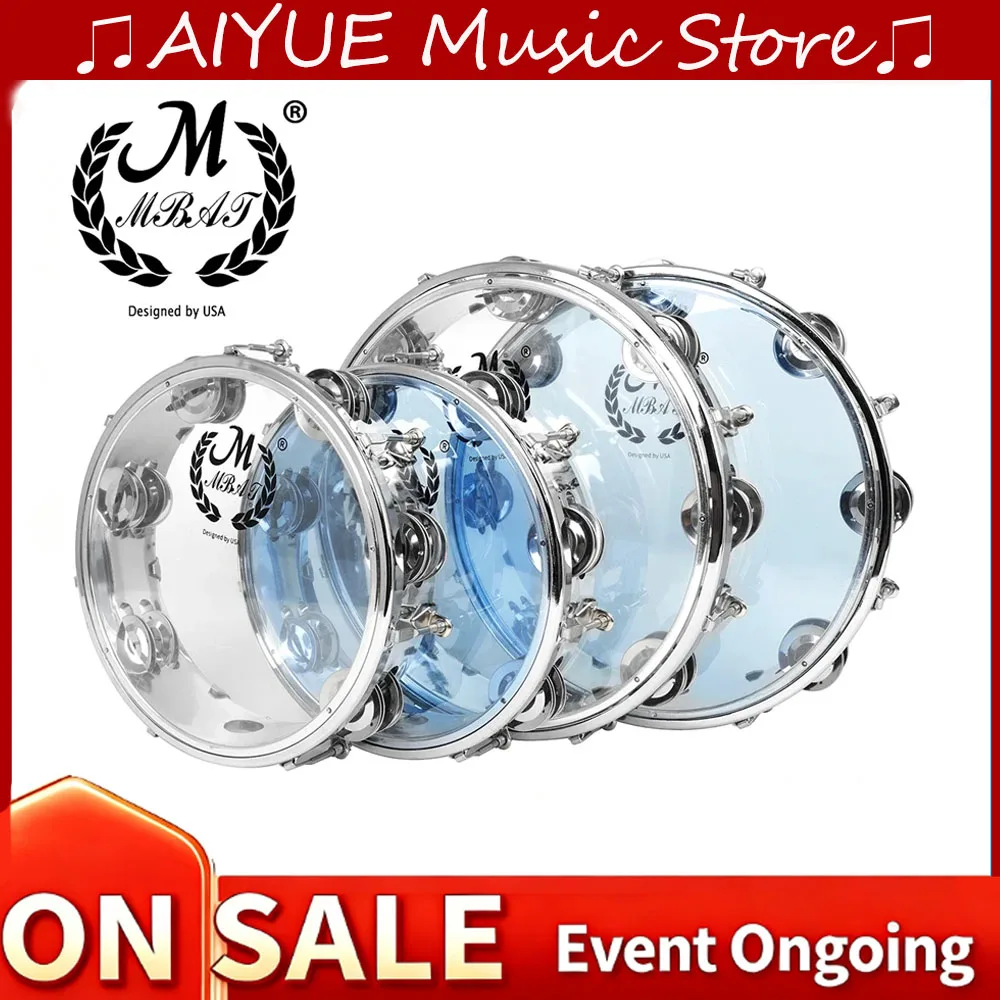 

M MBAT 8/10 дюймов бубен барабан музыкальный инструмент вечерние/КТВ/фестиваль/удобрение или образование барабанная головка детская ручная