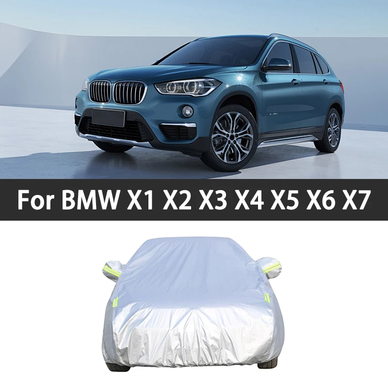 

Car Cover UV Protective Cover For BMW X1 X2 X3 X4 X5 X6 X7 E53 E70 E83 E84 F15 F16 F25 F26 F39 F71 F72 G01 G02 G05 G06 G07 U10