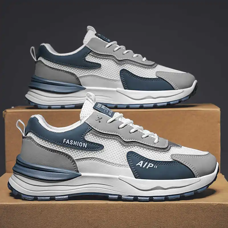 

Thick Bottom Spring-autumn Mens Fashion Trainers Training Gym Shoes And Bodybuilding Sneakers Offers Sports Gifts Sapatos