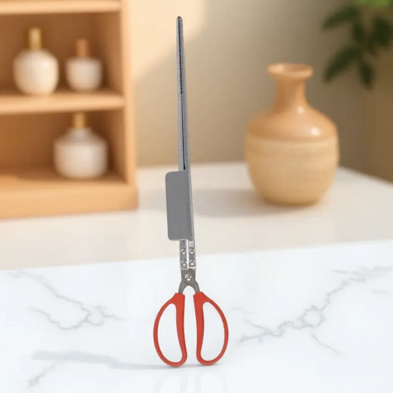 Premium Stainless Steel Eel Tong Crab Non-Slip Clamp Scissor Style Lobster Clip Loach Tool Multi-Function Outdoor Seafood Helper