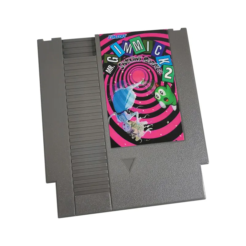 

Mr.Gimmick 2 NES Super Games Multi Cart 72 Pin 8 Bit Game Cartridge - LIMITED EDITION