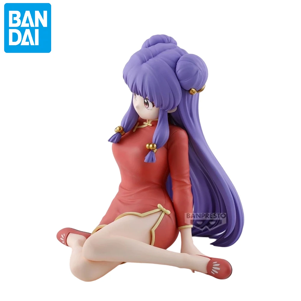 Auf Lager Original BANDAINAMCO BANPRESTO Ranma 1/2 Relax Time Shampoo Tendou Akane Ranma PVC Figur Modell Sammler Figur Spielzeug