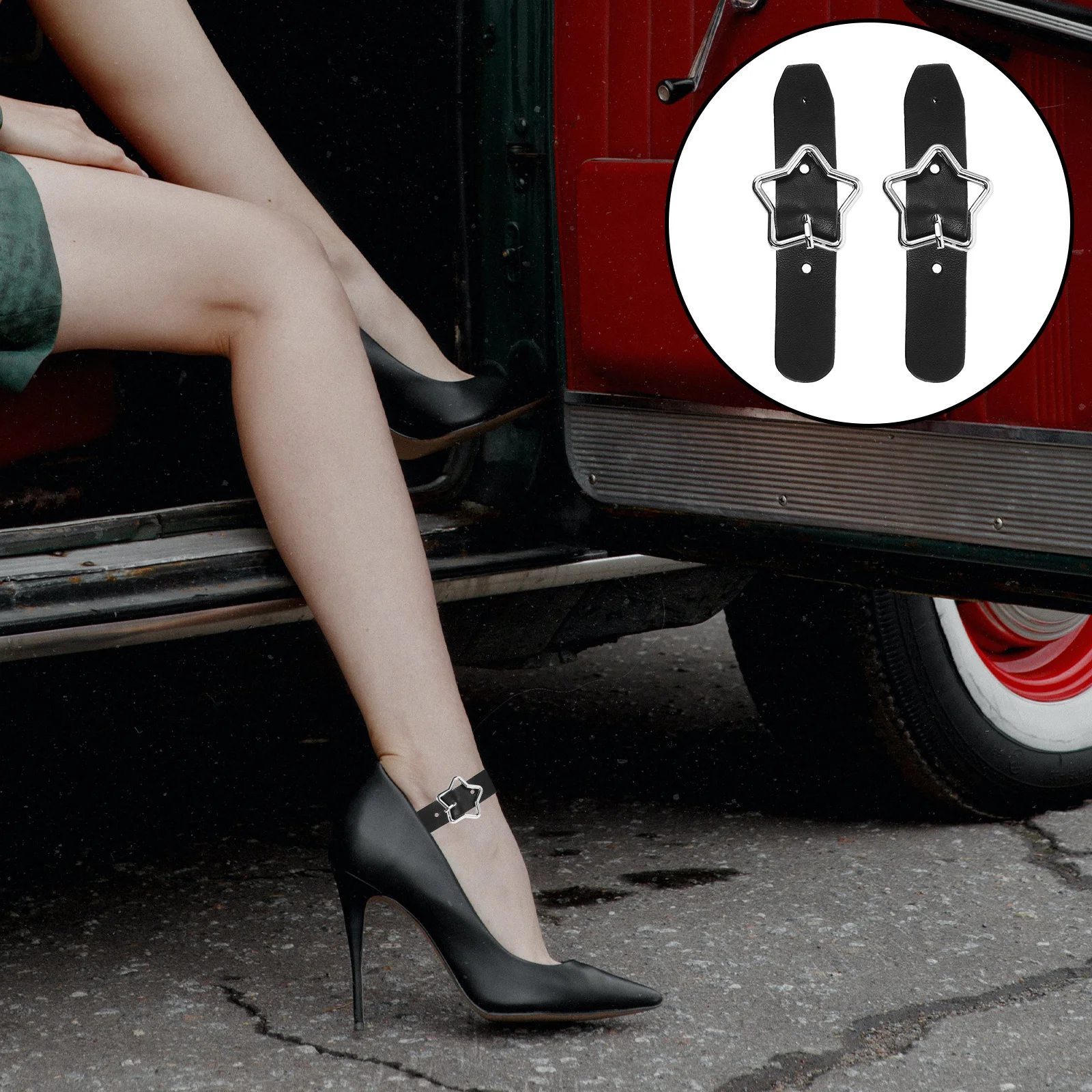 

10pcs Five-Pointed Star Buckle Shoe Diy Accessories Durable Belt Buckle Decorative Jewelry For Sneakers Women Fashion Hair Clips