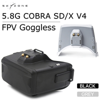 SKYZONE Cobra SD X V4 FPV Video Goggles 800x480 4.3in Cobra 4.1in 5.8G 48CH Receiver Head Tracker DVR for FPV