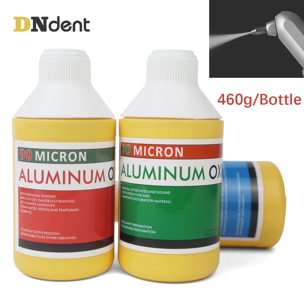 Dental Aluminum Oxide Power Sandblaster Power Orthodontic Specific Secondary Bonding 30UM 50UM 90UM Micron Dentistry Material