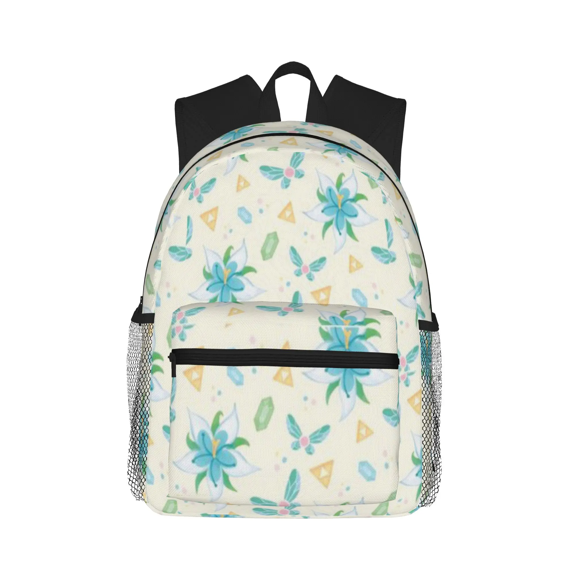 Silent Princess Pattern V 2  Casual Backpack for Students and Adults Bag