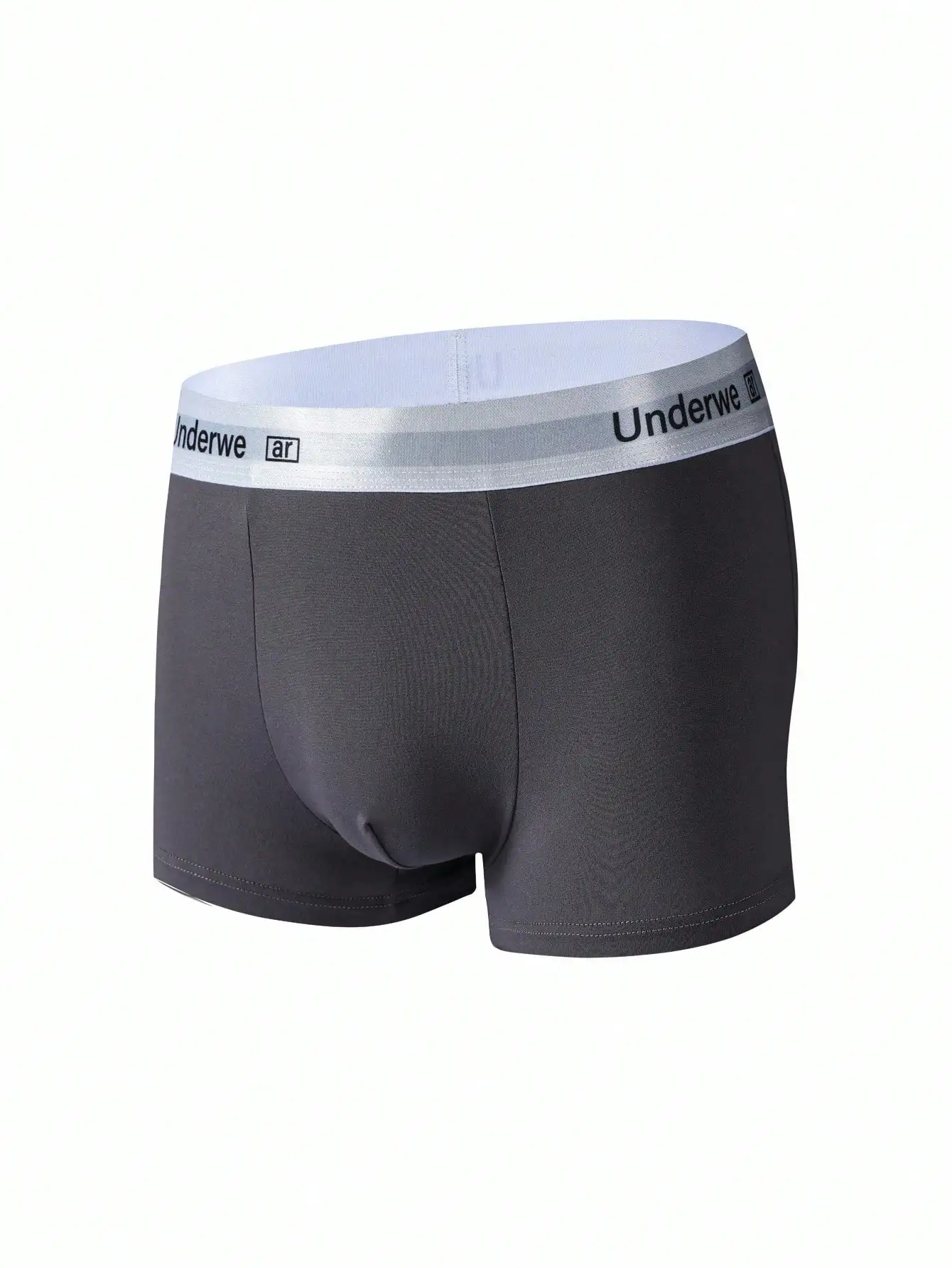 

Men's Trunk Underwear 4PCS Solid Color Elastic Waistband Comfortable Briefs