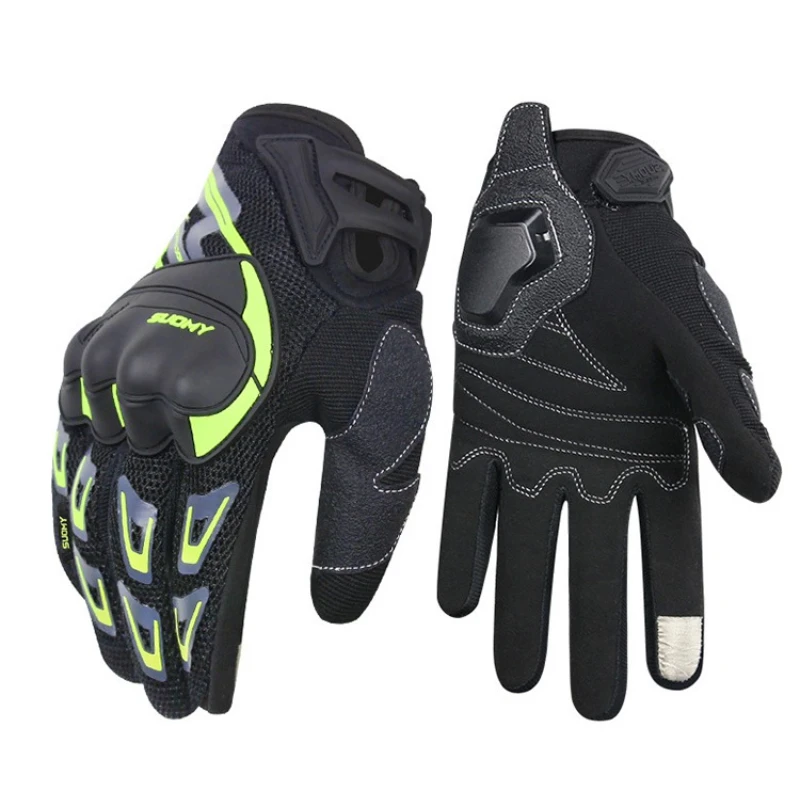 Motorcycle Travel Gloves Spring and Summer Rider Equipment Motorcycle Commuting Gloves Touchable Screen Ventilation Comfortable