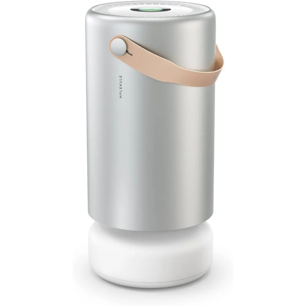 Molekule Air Pro | Air Purifier for Large Rooms up to 1000 sq. ft. w/PECO-HEPA Tri-Power Technology, for Allergens, Smoke