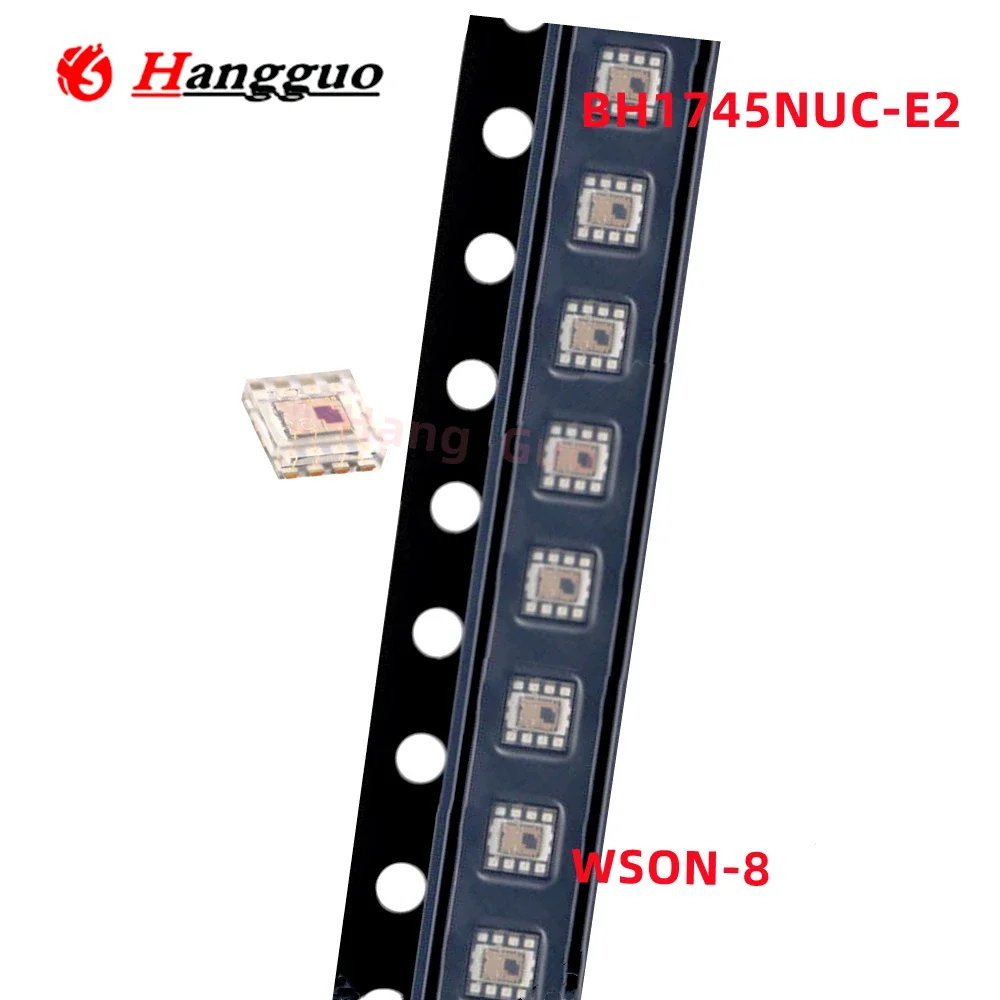 5pcs/Lot Original BH1745NUC-E2 WSON-8 digital 16-bit serial output color sensor IC Chip
