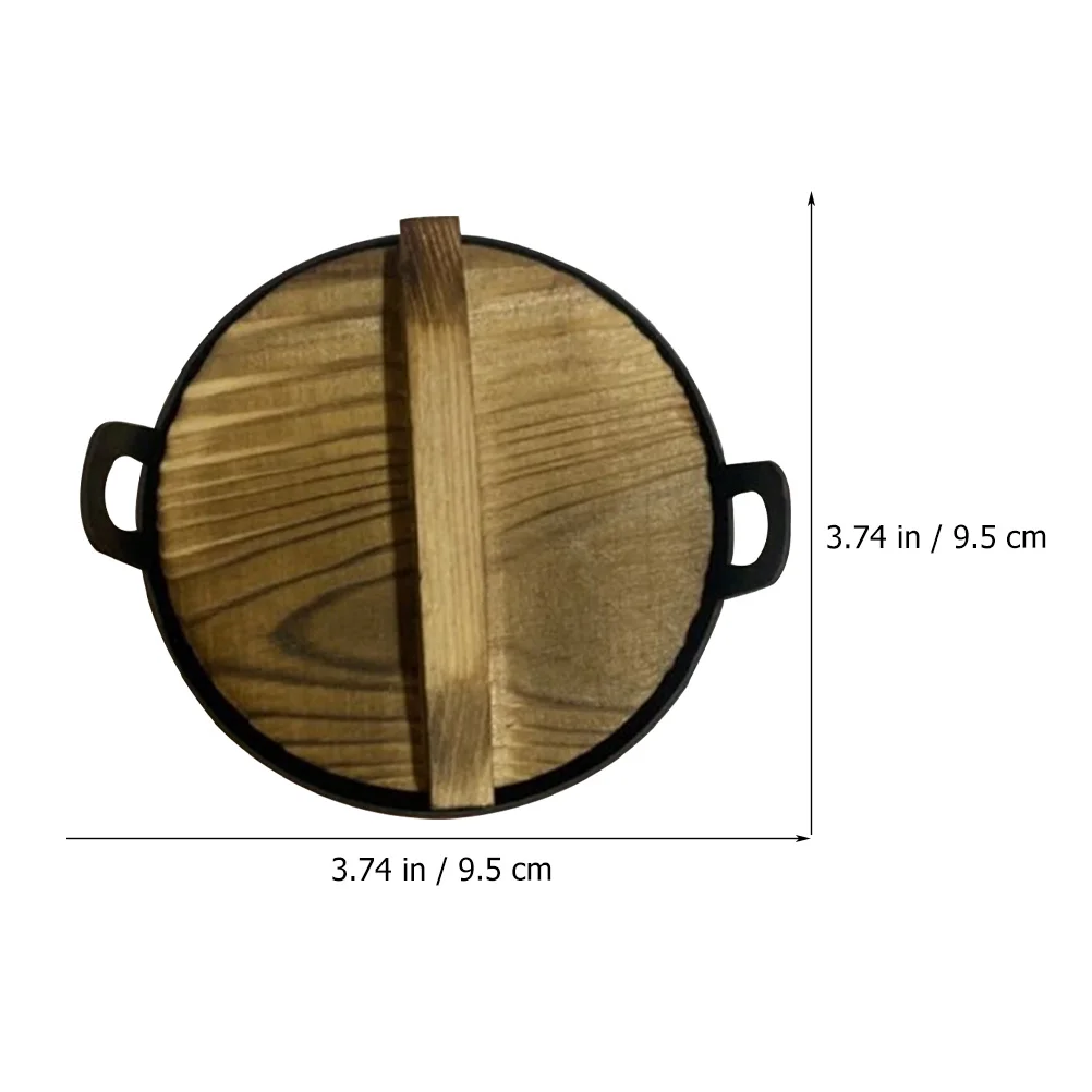 Ustensiles de cuisine en bois pour enfants, modèles Mini Shiwan Wok, jouets pour enfants, simulation de jeu, outil de cuisine