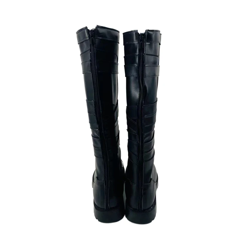 Spiel Valorant Cosplay Schuhe Omen Cosplay Stiefel Kampf Uniform Schuhe Erwachsene Männer Roleplay Männlich Halloween Party Nach