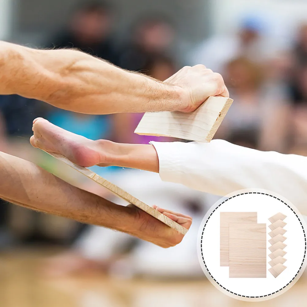 20pcs Taekwondo Breaking Boards – Portable Wooden Karate Training Boards for Beginners