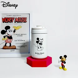 Disney 500ml Black and White Line Mickey Red Mickey Poster Retro Design Insulated Cup