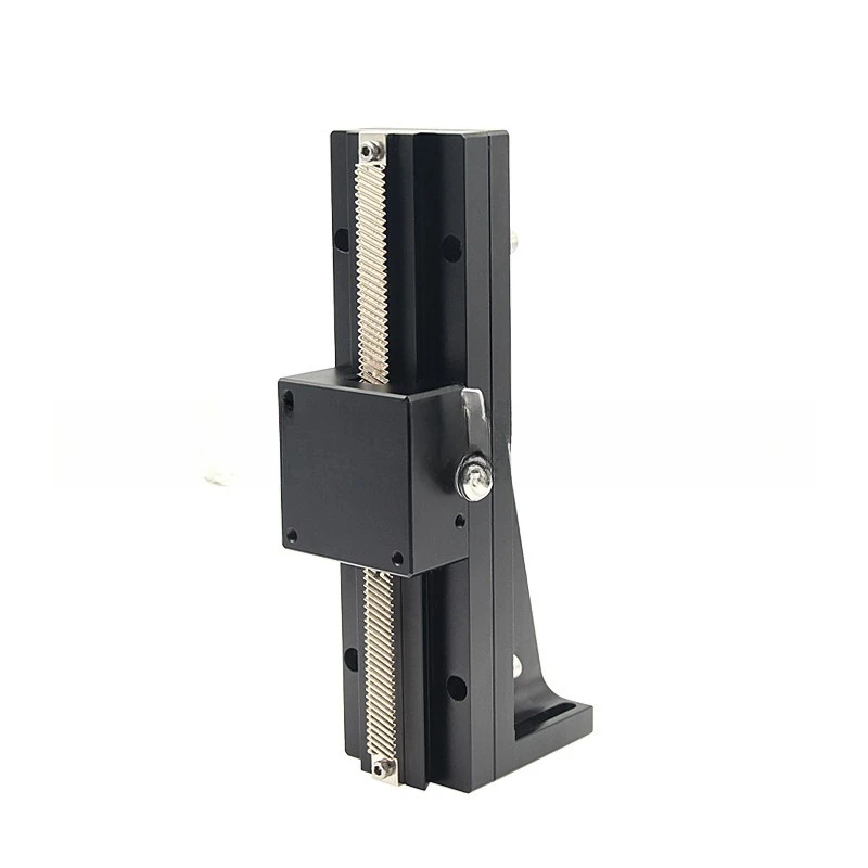 X-axis displacement platform long stroke LWX40 slider gear rack manual fine adjustment small precision dovetail groove slide