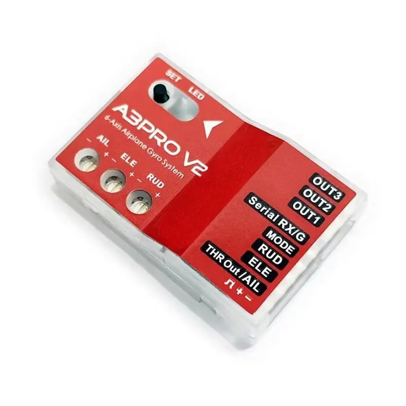 B29C-3X A3 Pro V2 6-Axis Gyro Stabilizer Flight Controller /Gyroscope For RC Fixed-Wing/Delta-Wing V-Tail Airplane Elevator