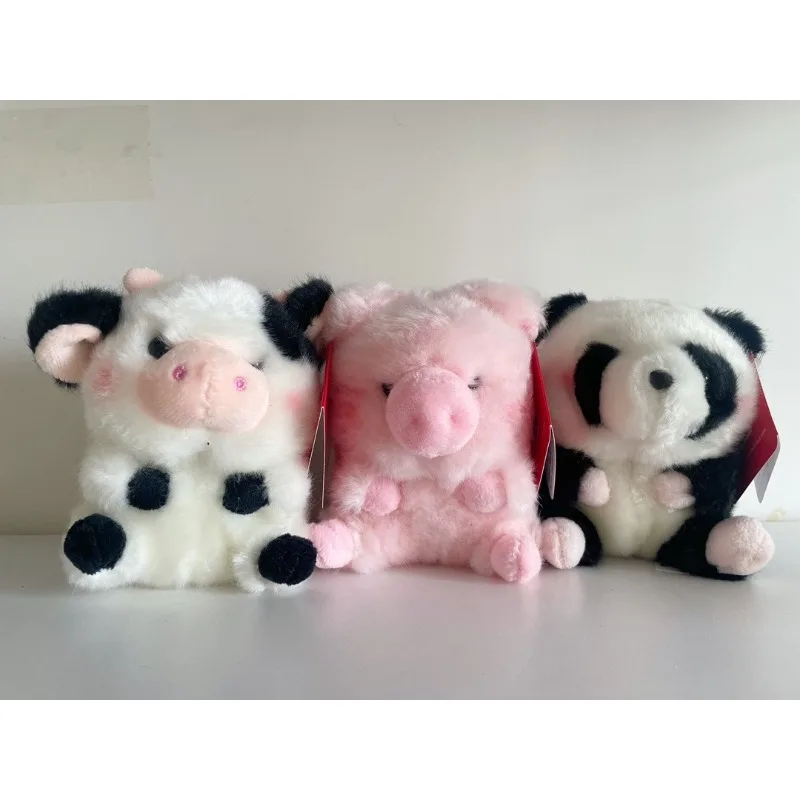 

Kawaii 12CM Little Cow Plush Doll Plush Animal Toy Girl Graduation Gift Plush Pendant Keychain Boy Christmas Gift