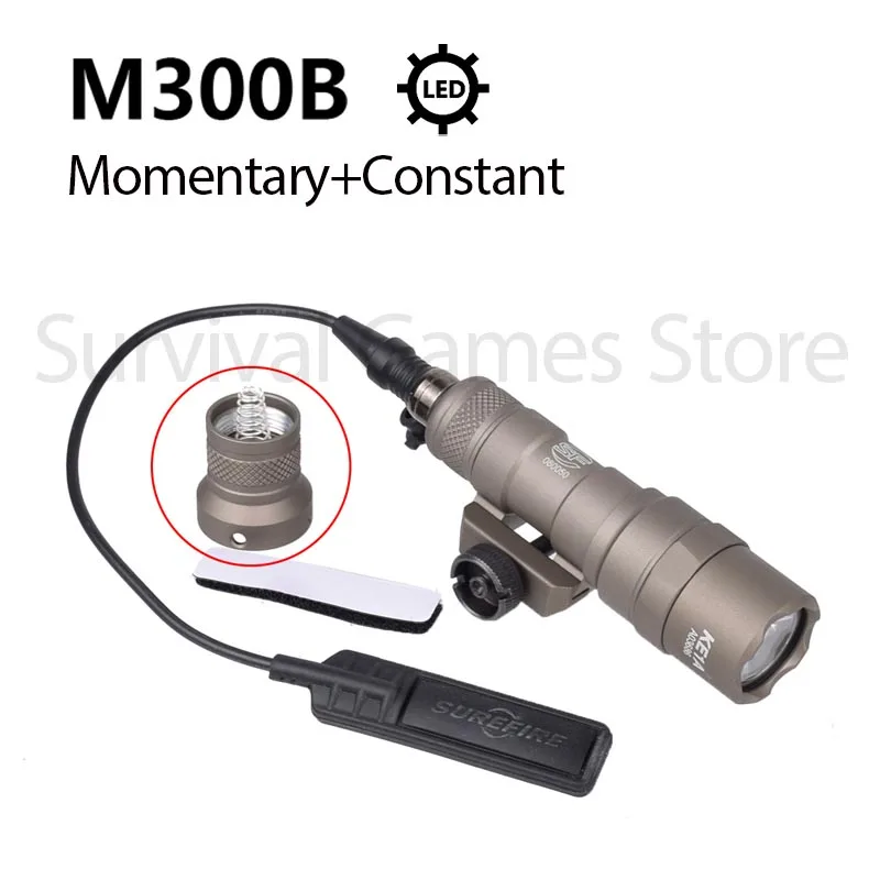 Taktisches Gewehr Red Dot Laser Green Dot Laser Sight 532nm Umfang SureFire M600B M300 M300B M300C Airsoft Waffen Taschenlampe Jagd Scout Fackel Druckschalter Picatinny und Montage Jagd Riflescope 20 – Detail 8