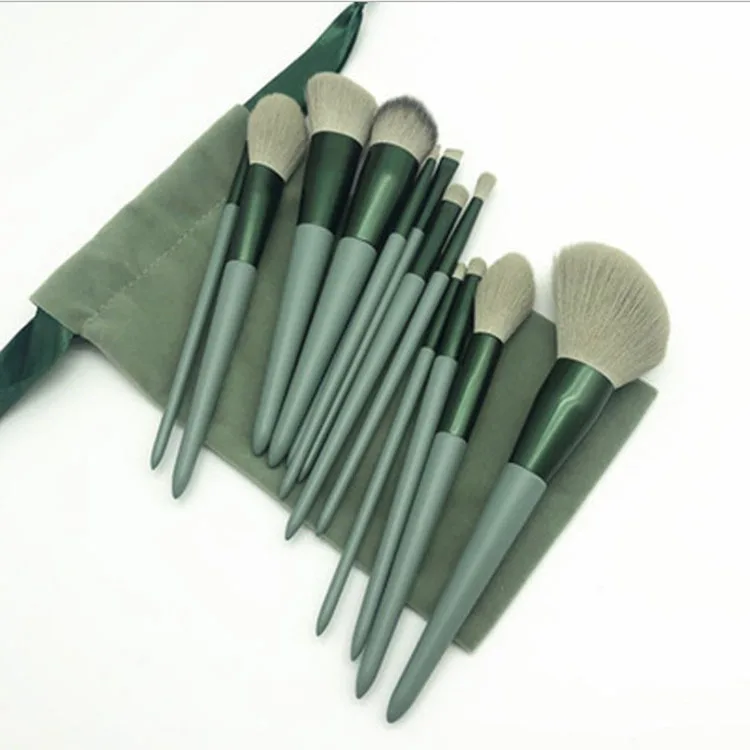 13PCS Makeup Brushes Set Professional Soft Fluffy Eyeshadow Eyeliner Blush Eyebrow Lip Foundation Contouring Brushes Makeup Tool