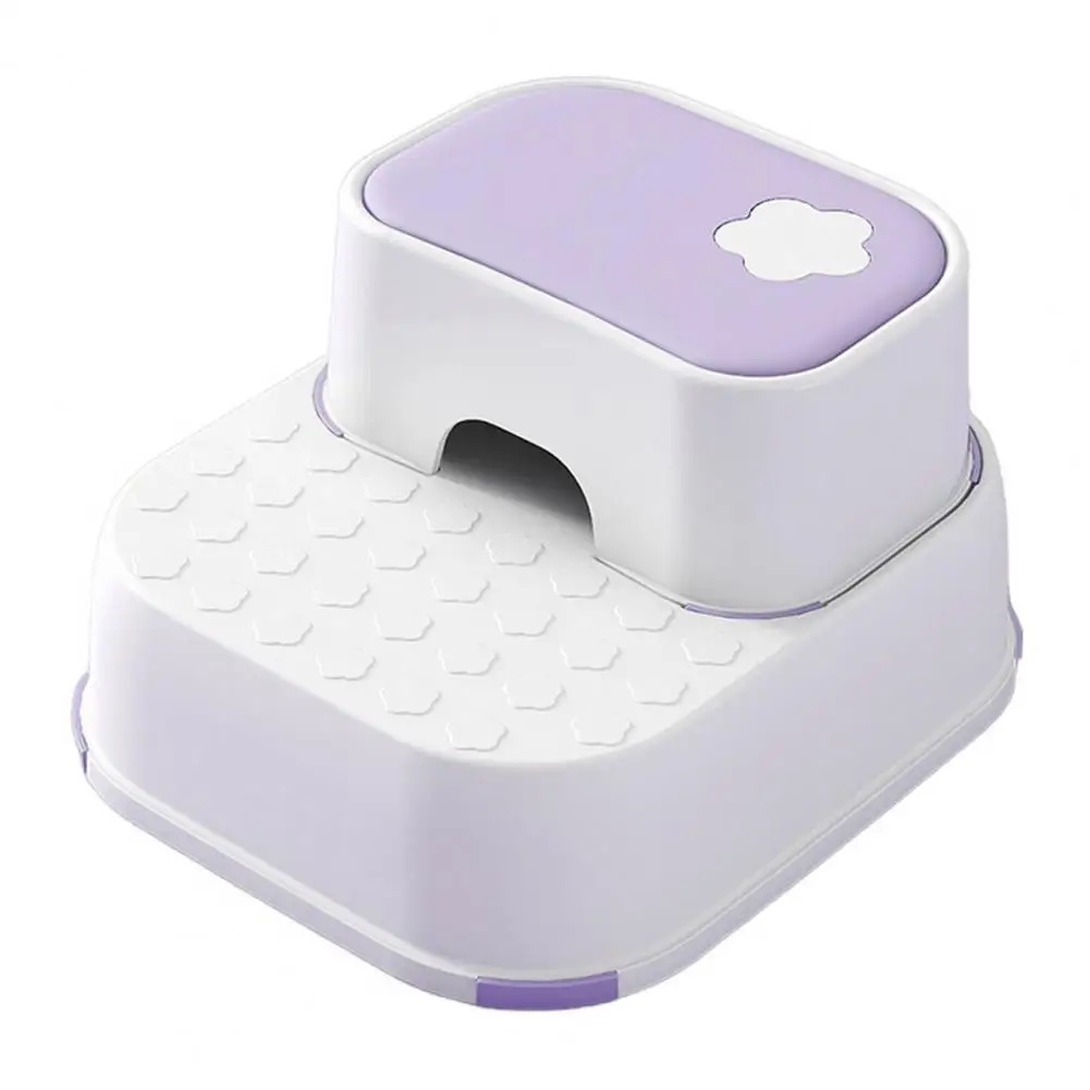 Step Stool for Kids Toddler Step Stool with Toy Storage Function Non-slip Rubber Feet Potty Training for Boys Girls for Toddlers