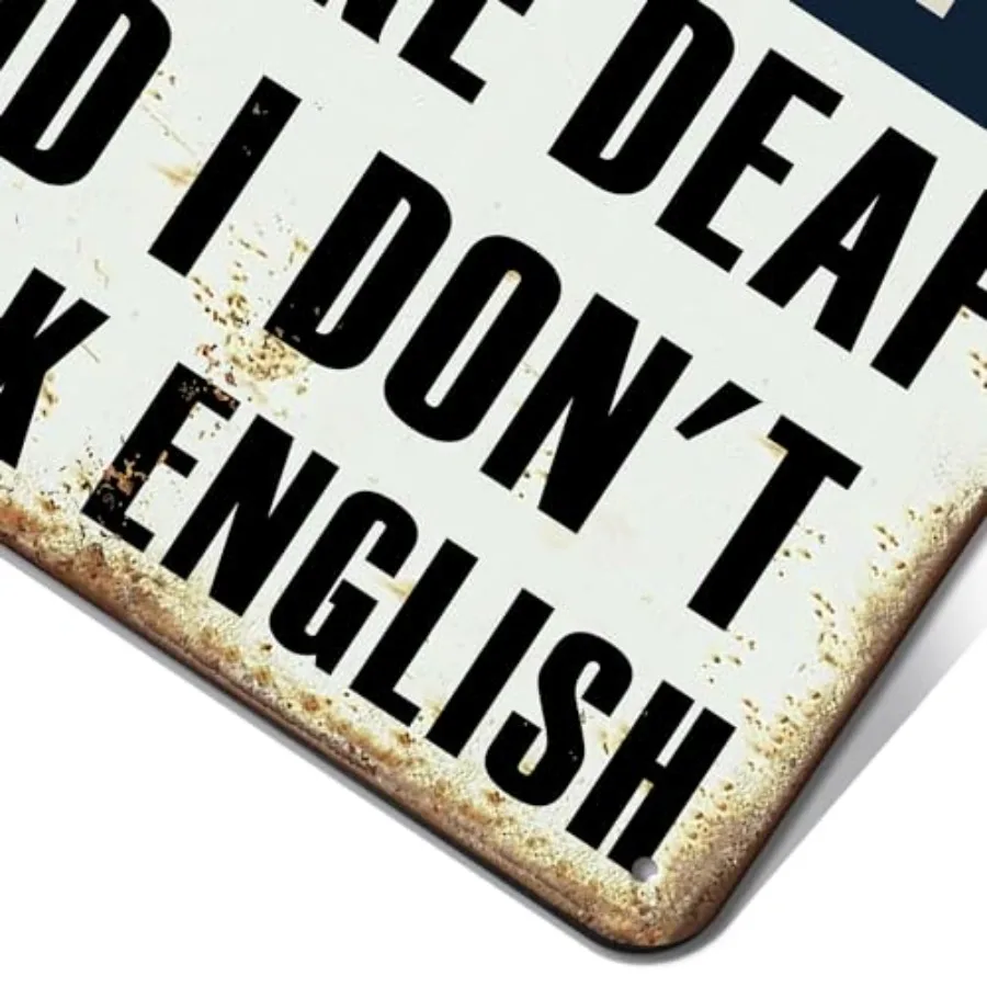 مضحك رجل كهف غرفة علامات الرجال الملحقات تسجيل للمرآب غرفة نوم المنزل بار جدار ديكور 12x8 Ih