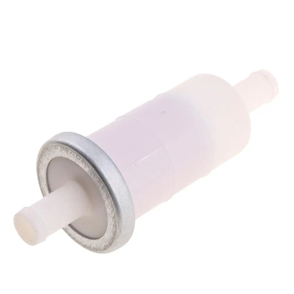 

Motorbike Motorcycles Fuel Oil Filter Universal Scooter Accs New White