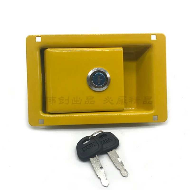 Sany Excavator Sy75 135 215 235 305-8-9 Side Door Lock Hydraulic Pump Water Tank Side Cover Side Cover Lock Excavator Accessorie