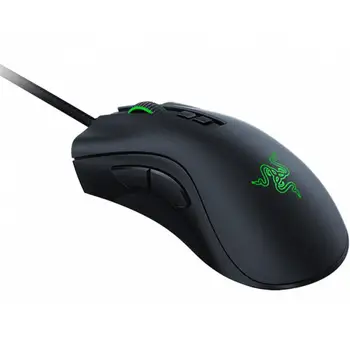 Go DeathAdder V2 유선 게이밍 마우스, PC 노트북용, 20000DPI E-스포츠, RGB 라이트 케이블, 컴퓨터 게이머 CF 매크로 게임 마우스