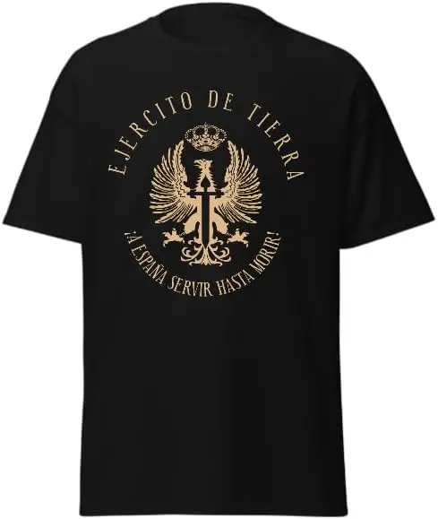 Camiseta ejército español La Muerte No Es El Final T-Shirt Short Sleeve Casual 100% Cotton Shirt