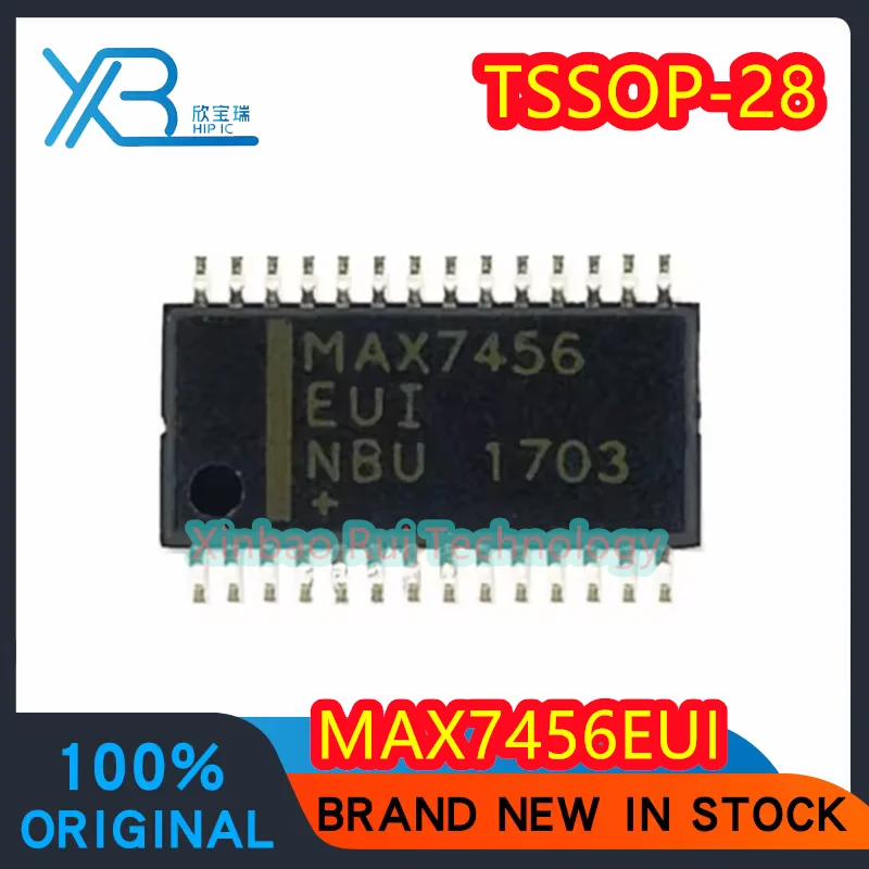 MAX7456EUI MAX7456 display driver chip TSSOP-28 100% new original electronics in stock