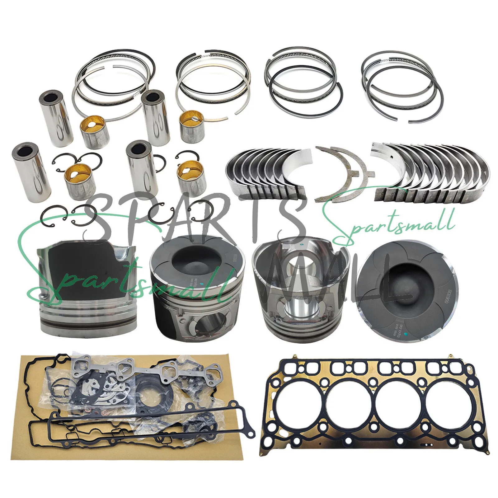 

Overhaul Rebuild Kit For Doosan Daewoo D24 D24NAP Engine For Bobcat 89mm