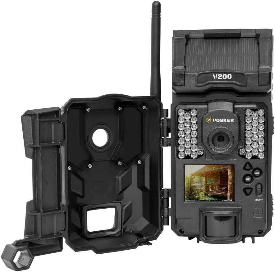 Cellular Security Camera  Built-in Solar Panel LTE, Wireless, Weatherproof, No Wi-Fi Required  Motion Activate image 4