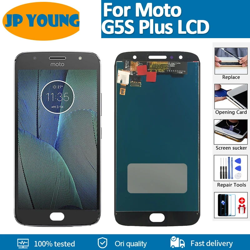 5.5\'\'Original lcd For Motorola Moto G5S Plus LCD Display Touch Screen For Moto G5S Plus XT1805 XT1802 XT1803 XT1806 Digitizer