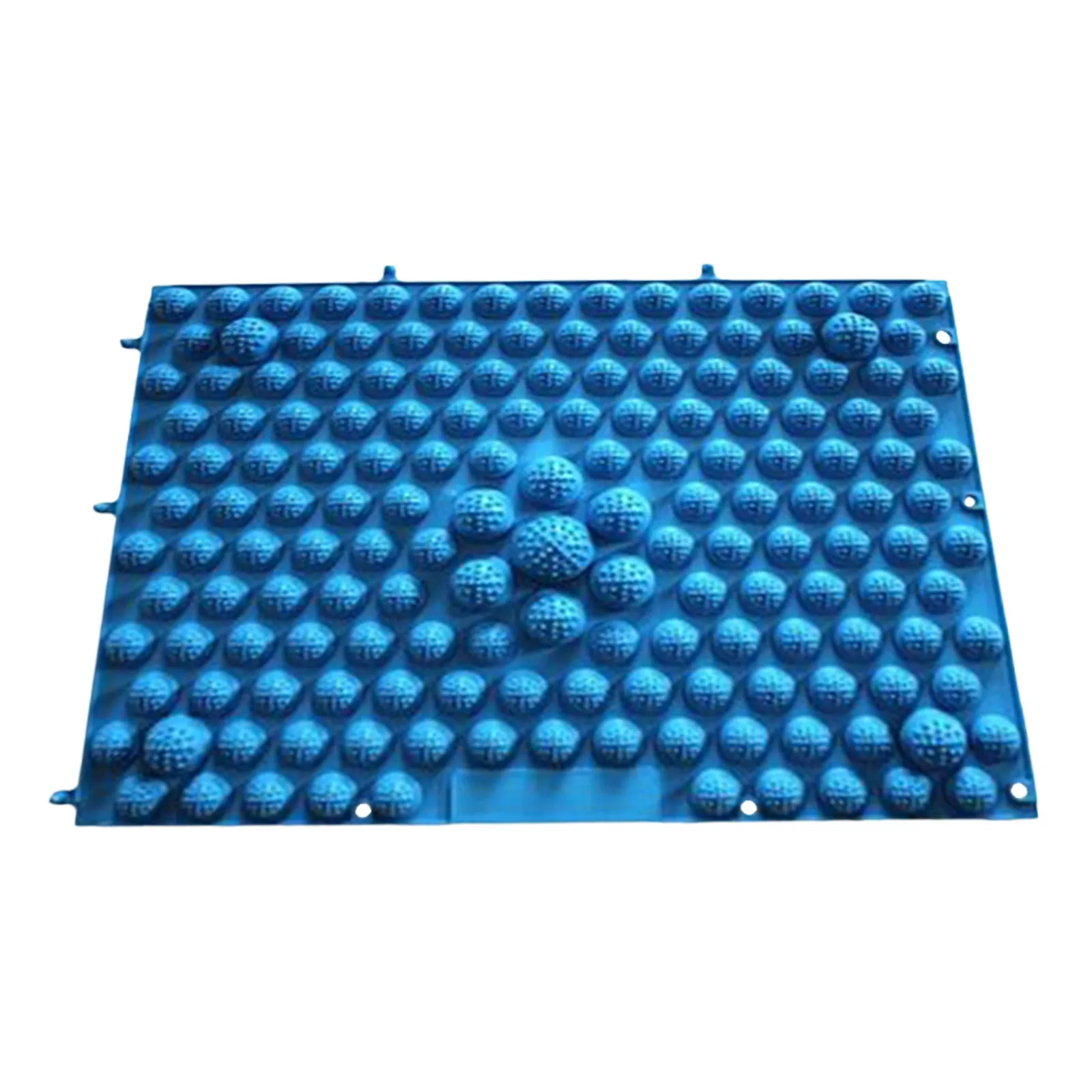

Foot Massage Plate Acupuncture Mat Pebble Style Reflexology Pad Blue Anti-Fatigue Elastic Tpe Material Improve Circulation