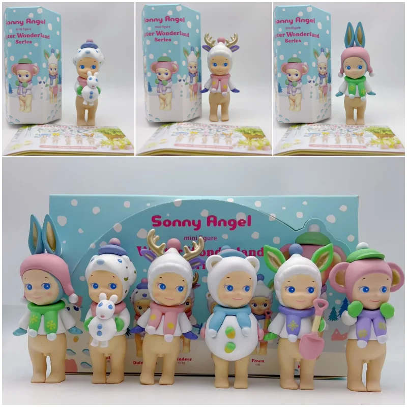 

In Stock Mini Figures Sonny Angel Winter Wonderland Mysterious Surprise Blind Box Tide Play Toy Doll Lucky Mascot Xmas Gifts﻿﻿