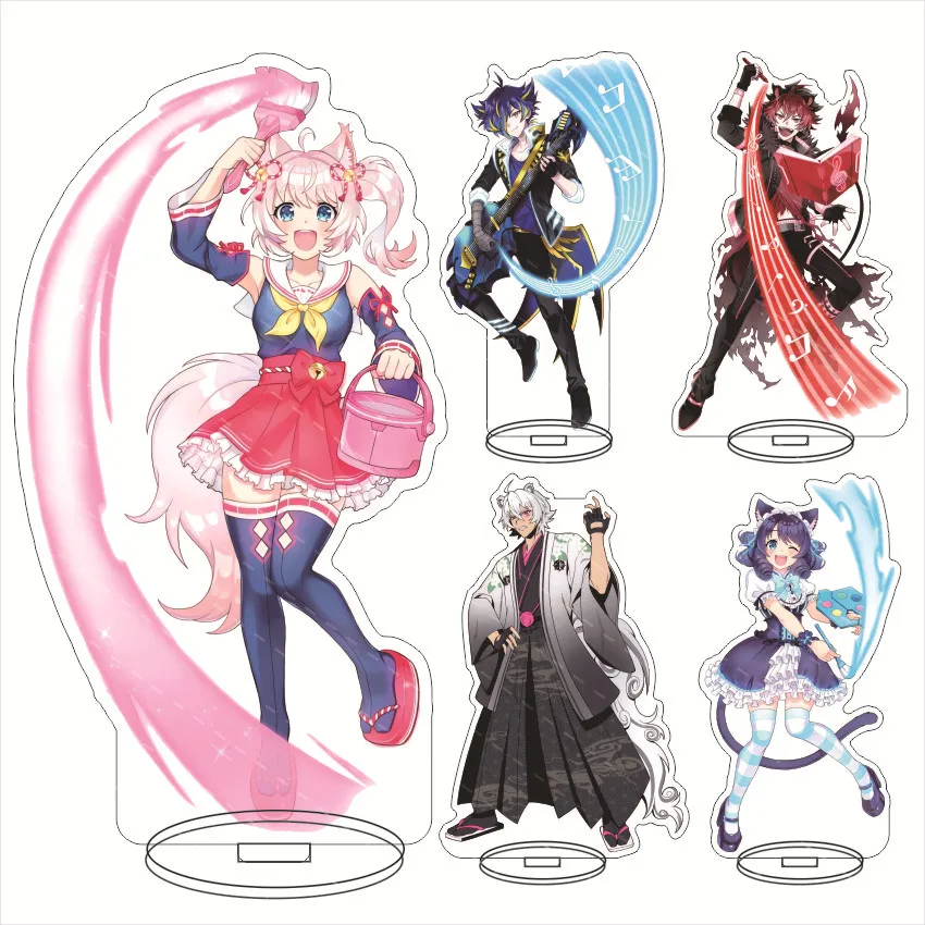 ZEIGEN DURCH ROCK! !Anime Acryl Stand Modell Platte Dekoration Originalität Schreibtisch Figur Display Fans Geschenk Produkte Klassischen Schmuck