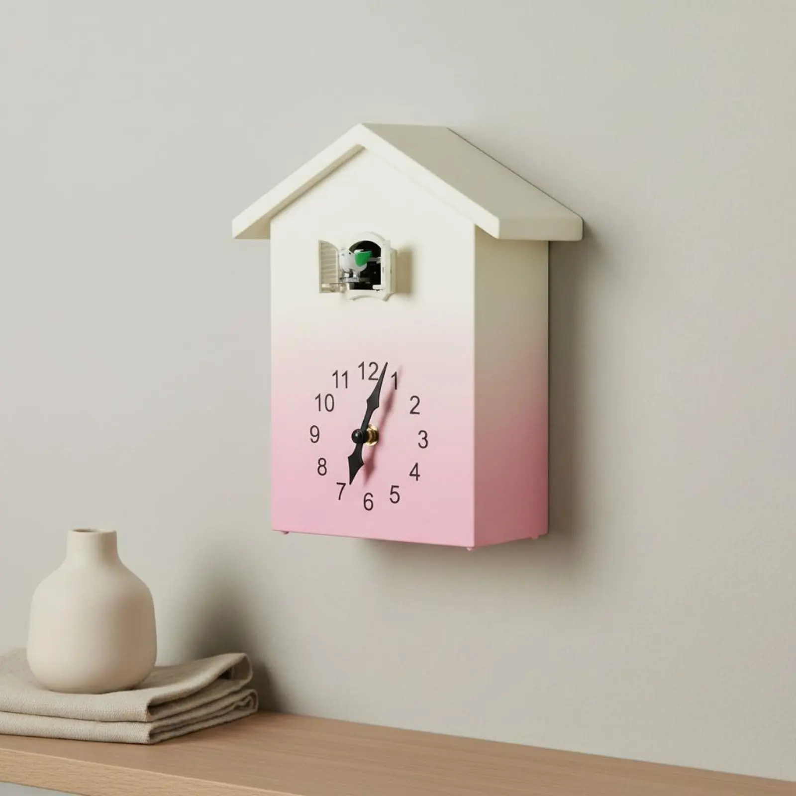 Reloj de pared cucú con diseño bonito para decoración del hogar - imagen 4