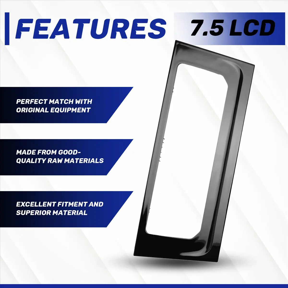 #10O (Black)7.5 LCD Touch Screen Air Conditioning Panel,Automotive Parts & Accessories