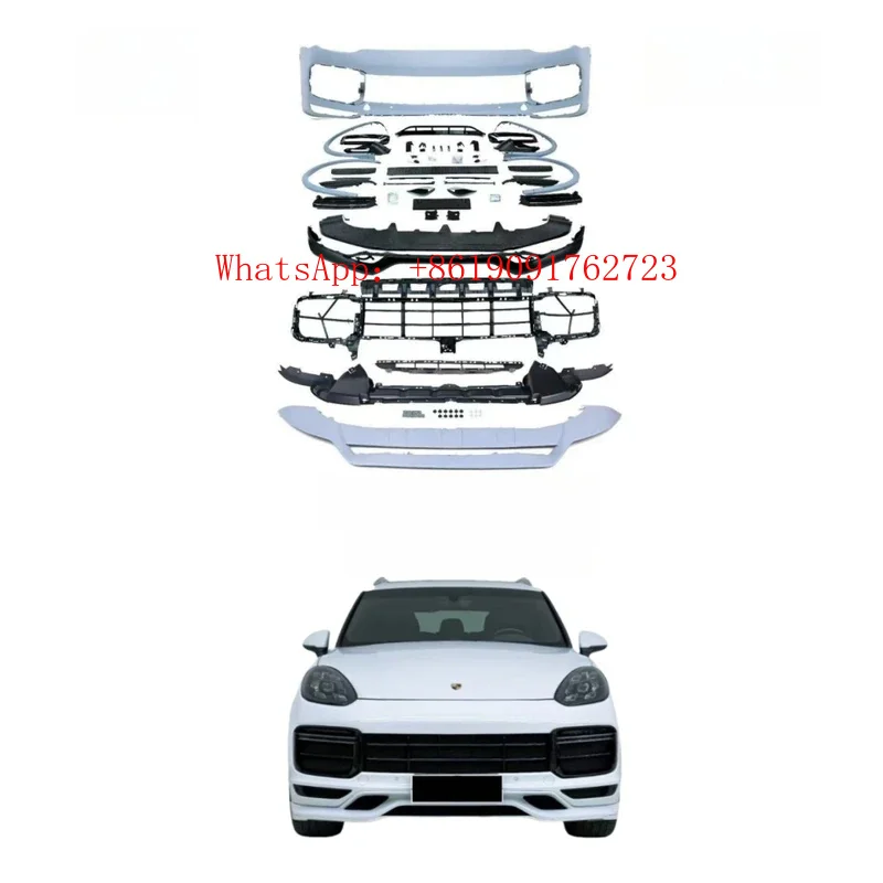 

Высококачественный передний бампер в стиле Turbo для 958.2 (2015-2017) — обновление от старого к новому образцу (2023)