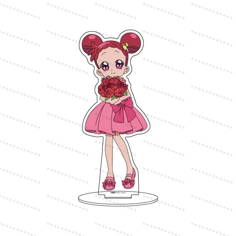 Hot Anime Ojamajo Doremi Acrylic Stand Sign Collect Model Girl Ornaments Kawaii Creativity Gift 10cm
