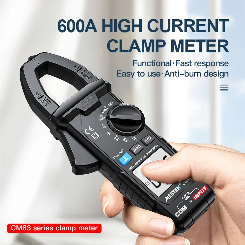 -Professional Clamp Meter CM83E Smart Digital Current Clamp Meters Pocket Clamp Multimeter