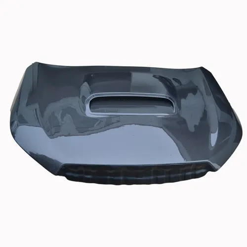 Tom AutoCarbon Fiber STI estilo capó delantero ventilado cubierta de capó para Subaru Forester 2013-2018